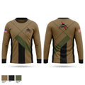 527 Military Police Company Long Sleeve Performance Shirt - 1