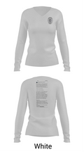 Chelsea Police Department 21501311 Women's Long Sleeve V-neck Shirt - 11