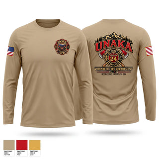 Long Sleeve Performance Shirt, Unaka Volunteer Fire Department, Fire Department, Teamtime, Team time, sublimation, custom sports apparel, team uniforms, spirit wear, spiritwear, sports uniforms, custom shirts, team store, custom team store, fundraiser sports, apparel fundraiser