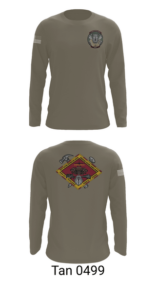 Long Sleeve Performance Shirt, 1st CRR, Marines, Teamtime, Team time, sublimation, custom sports apparel, team uniforms, spirit wear, spiritwear, sports uniforms, custom shirts, team store, custom team store, fundraiser sports, apparel fundraiser