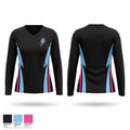 Thunder Nation Women's Long Sleeve V-neck Shirt - 1