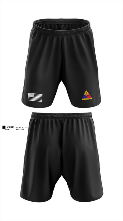 261st War Pigeons Athletic Shorts With Pockets - 100
