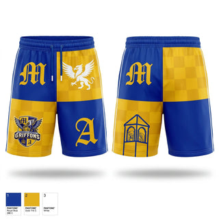 Athletic Shorts With Pockets, Marshall Academy Basketball, Men's Basketball, Teamtime, Team time, sublimation, custom sports apparel, team uniforms, spirit wear, spiritwear, sports uniforms, custom shirts, team store, custom team store, fundraiser sports, apparel fundraiser