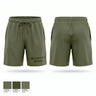 Athletic Shorts With Pockets, McCaysville Police, Police, Teamtime, Team time, sublimation, custom sports apparel, team uniforms, spirit wear, spiritwear, sports uniforms, custom shirts, team store, custom team store, fundraiser sports, apparel fundraiser
