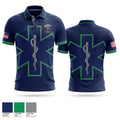 Bolingbrook Park District EMS Short Sleeve Performance Polo - 1