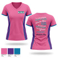 Team Teal 78972675 Women's Short Sleeve V-neck Shirt - 1