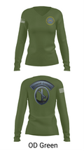 The Old Guard 51363559 Women's Long Sleeve V-neck Shirt - 57