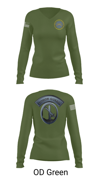 Womens Long Sleeve Vneck Shirt, The Old Guard, , Teamtime, Team time, sublimation, custom sports apparel, team uniforms, spirit wear, spiritwear, sports uniforms, custom shirts, team store, custom team store, fundraiser sports, apparel fundraiser