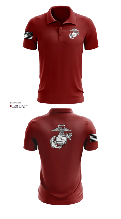 Echo company 2110 57585685 Short Sleeve Performance Polo - 21
