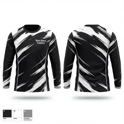 Texas Dance Travelers 83254367 Long Sleeve Performance Shirt 1