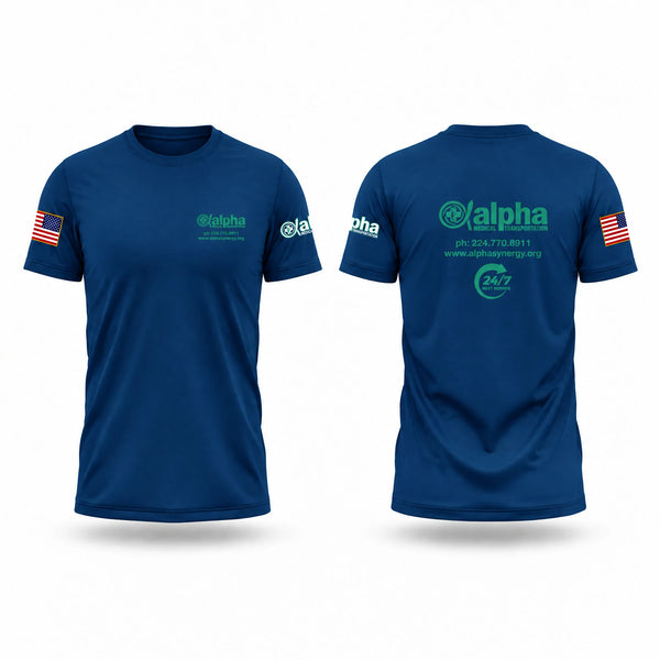 Alpha Medical Transportation Old School Cotton Feel Shirt - 1
