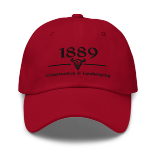 1889 Construction 13882855 Classic Dad Hat | Yupoong 6245CM