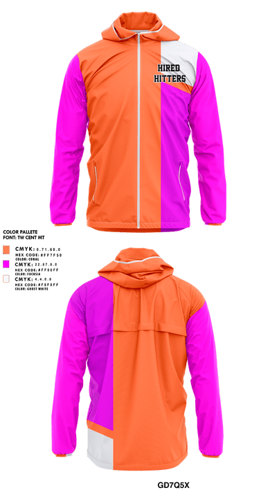 Hired Hitters  Windbreaker - 1