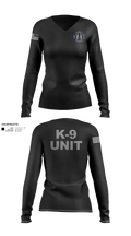 EPD K-9 87143983 Women's Long Sleeve V-neck Shirt - 40