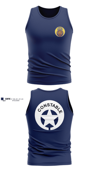 Tank Top, 2nd city Constable's office, Police, Teamtime, Team time, sublimation, custom sports apparel, team uniforms, spirit wear, spiritwear, sports uniforms, custom shirts, team store, custom team store, fundraiser sports, apparel fundraiser
