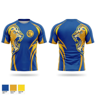 Short Sleeve Rash Guard Shirt, Linden High School Wrestling, Wrestling, Teamtime, Team time, sublimation, custom sports apparel, team uniforms, spirit wear, spiritwear, sports uniforms, custom shirts, team store, custom team store, fundraiser sports, apparel fundraiser