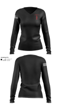 bravo company 90197565 Women's Long Sleeve V-neck Shirt - 21