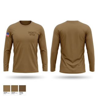 Long Sleeve Performance Shirt, Sheriff’s Office, Police, Teamtime, Team time, sublimation, custom sports apparel, team uniforms, spirit wear, spiritwear, sports uniforms, custom shirts, team store, custom team store, fundraiser sports, apparel fundraiser