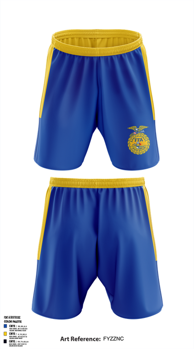North Decatur FFA 50853256 Athletic Shorts With Pockets - 1