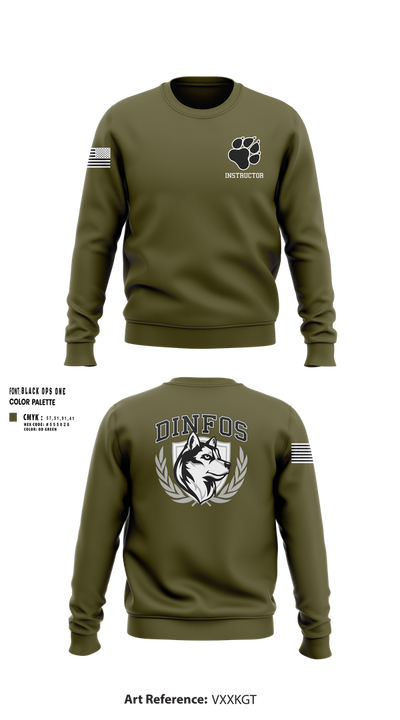 DINFOS 37015122 Crew Neck Sweatshirt - 150
