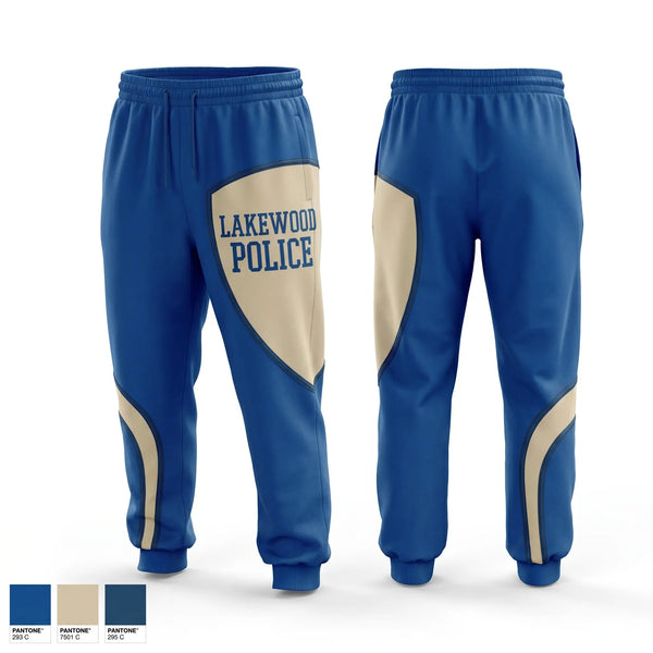Sweatpants, Lakewood Police, Police, Teamtime, Team time, sublimation, custom sports apparel, team uniforms, spirit wear, spiritwear, sports uniforms, custom shirts, team store, custom team store, fundraiser sports, apparel fundraiser