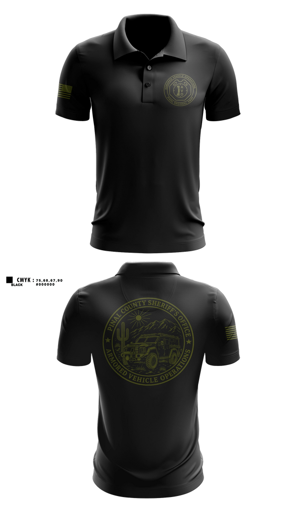 Short Sleeve Performance Polo, PCSO AVO, Police, Teamtime, Team time, sublimation, custom sports apparel, team uniforms, spirit wear, spiritwear, sports uniforms, custom shirts, team store, custom team store, fundraiser sports, apparel fundraiser