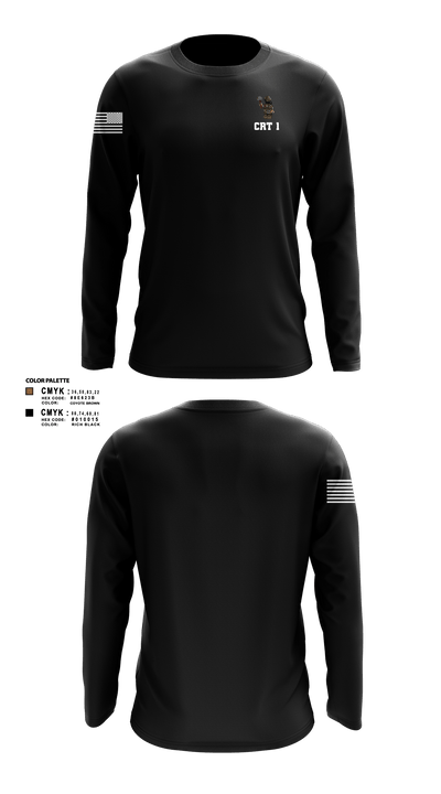 CRT 1 84926666 Long Sleeve Performance Shirt - 1