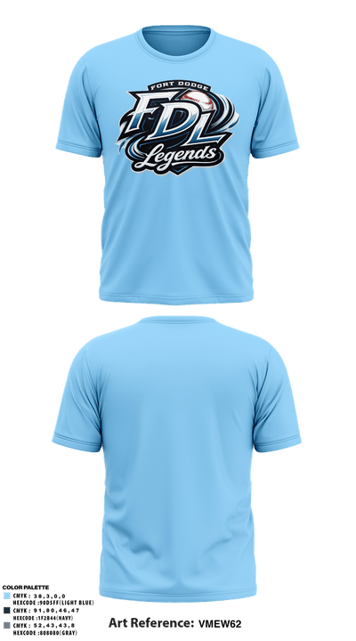 Fort Dodge Legends 73509393 Old School Cotton Feel Shirt - 5