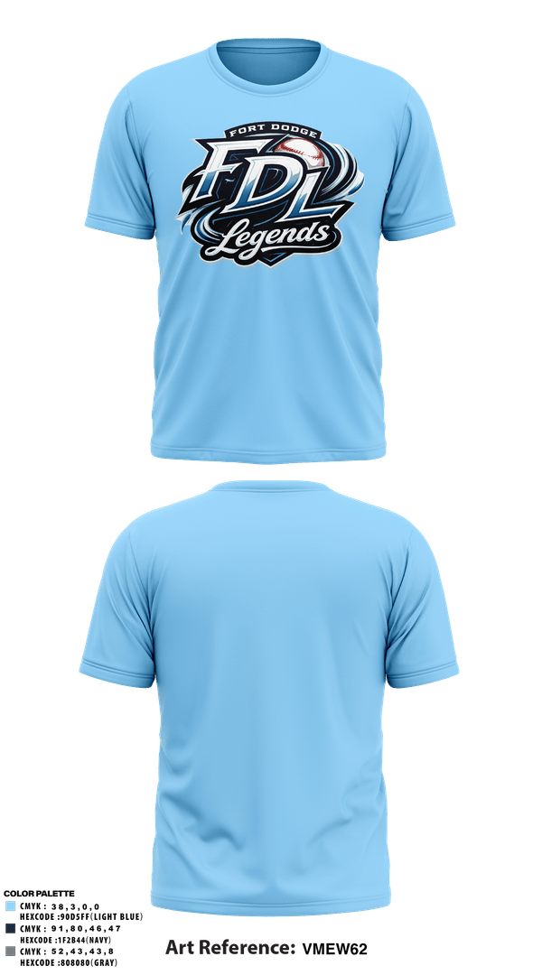 Old School Cotton Feel Shirt, Fort Dodge Legends, Baseball, Teamtime, Team time, sublimation, custom sports apparel, team uniforms, spirit wear, spiritwear, sports uniforms, custom shirts, team store, custom team store, fundraiser sports, apparel fundraiser