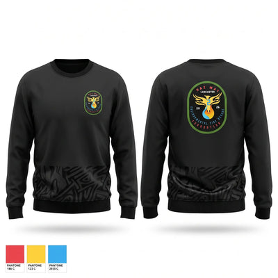 Haz Mat 2 Environmental Fire Rescue Foundation Crew Neck Sweatshirt - 1