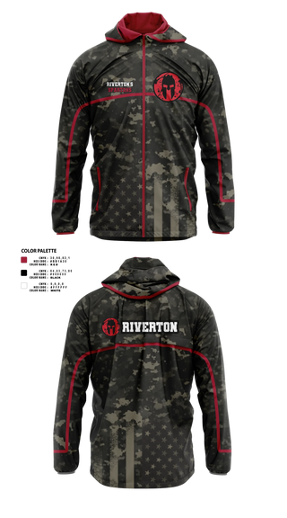 Windbreaker, Riverton Middle School Wrestling, Wrestling, Teamtime, Team time, sublimation, custom sports apparel, team uniforms, spirit wear, spiritwear, sports uniforms, custom shirts, team store, custom team store, fundraiser sports, apparel fundraiser