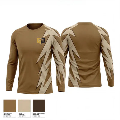 GGT Wrestling 3768590 Long Sleeve Performance Shirt 1