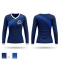 Kentucky Ghost 45373422 Women's Long Sleeve V-neck Shirt - 1