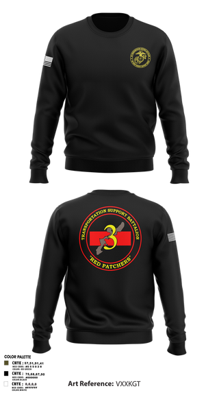 Crew Neck Sweatshirt, 3rd TSB, , Teamtime, Team time, sublimation, custom sports apparel, team uniforms, spirit wear, spiritwear, sports uniforms, custom shirts, team store, custom team store, fundraiser sports, apparel fundraiser