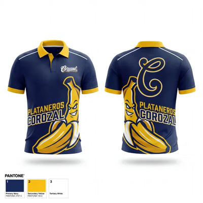 Corozal Plataneros 76568162 Short Sleeve Performance Polo - 1