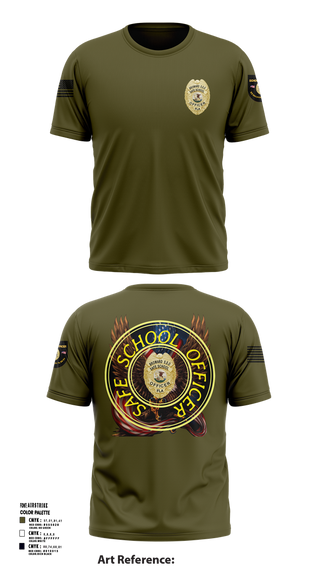 Short Sleeve Performance Shirt, School officer, , Teamtime, Team time, sublimation, custom sports apparel, team uniforms, spirit wear, spiritwear, sports uniforms, custom shirts, team store, custom team store, fundraiser sports, apparel fundraiser