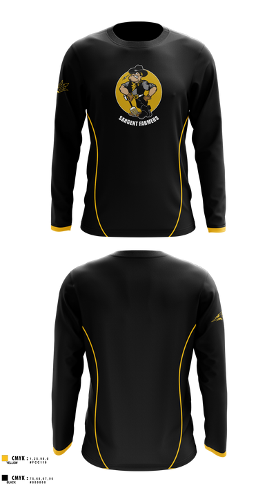 Sargent Farmers 84873406 Long Sleeve Performance Shirt 6