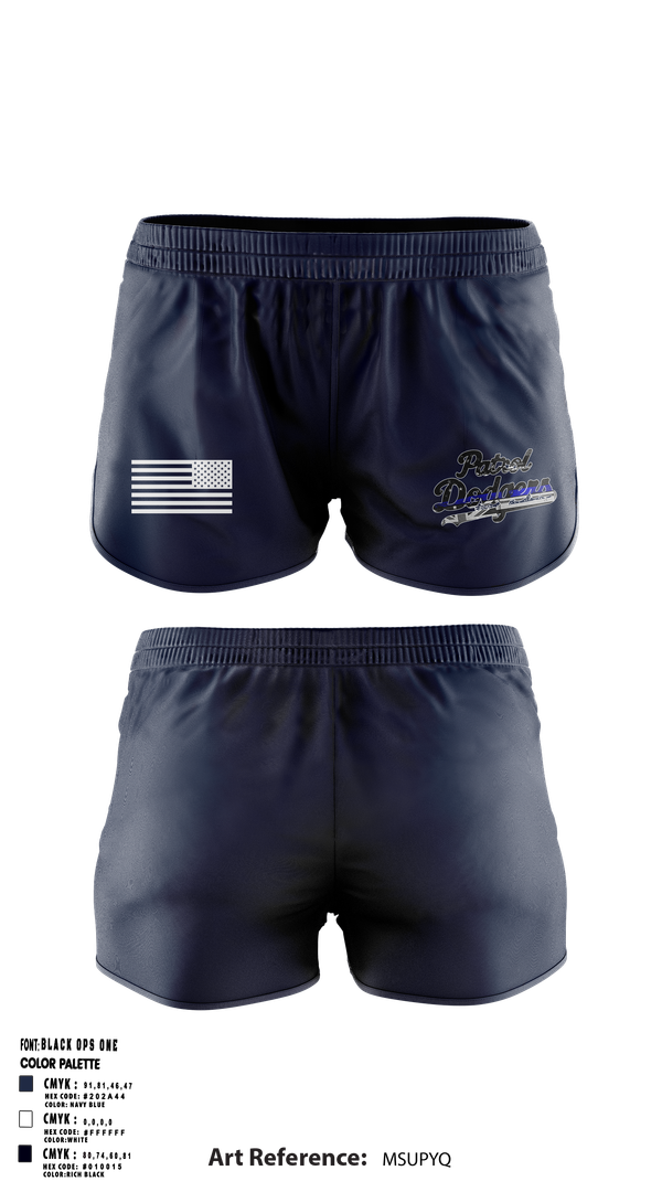 Ranger Panties, , Police, Teamtime, Team time, sublimation, custom sports apparel, team uniforms, spirit wear, spiritwear, sports uniforms, custom shirts, team store, custom team store, fundraiser sports, apparel fundraiser