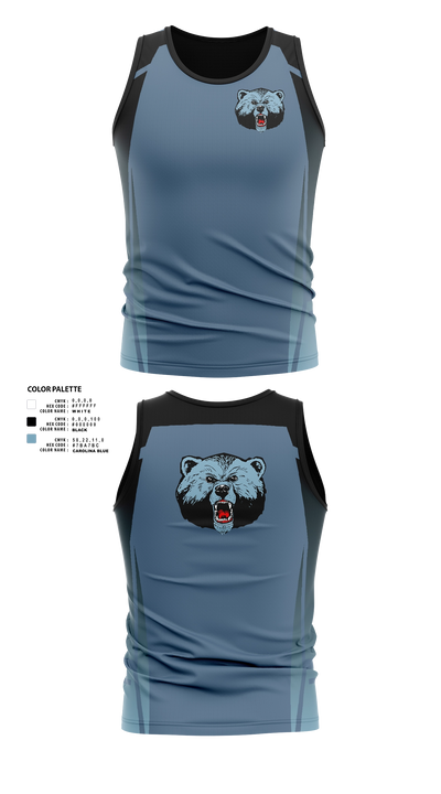 Livingstone College Blue Bears Tank Top - 22