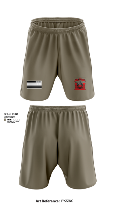571st CEC-A 61104131 Athletic Shorts With Pockets - 100