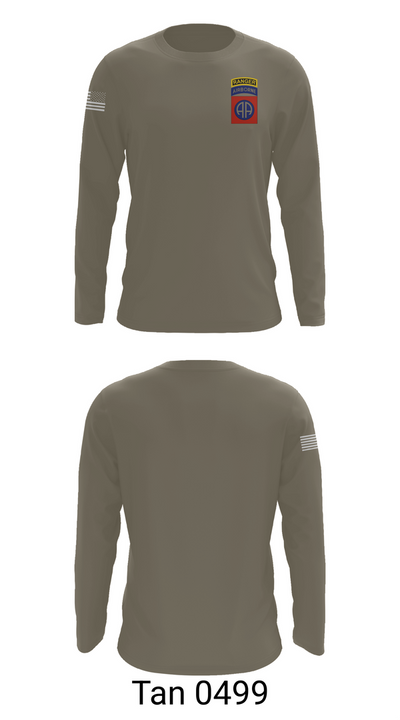 82nd airborne Division 92499794 Long Sleeve Performance Shirt 66