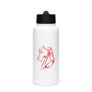 819 RHS 34102519 Stainless Steel Water Bottle with a Straw Lid