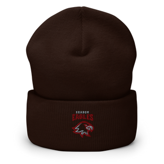 Sharon Eagles Swimming Cuffed Beanie | Yupoong 1501KC