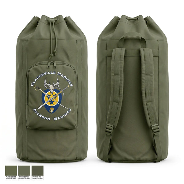 Gear Bag, RSS Clarksville, Marines, Teamtime, Team time, sublimation, custom sports apparel, team uniforms, spirit wear, spiritwear, sports uniforms, custom shirts, team store, custom team store, fundraiser sports, apparel fundraiser