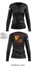 239th Military Police Company 88748658 Women's Long Sleeve V-neck Shirt - 3