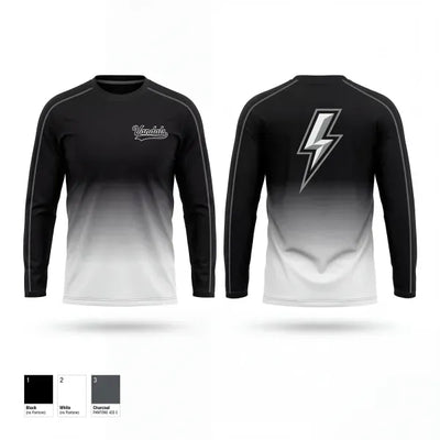 Midwest Vandals 80354767 Long Sleeve Performance Shirt 1
