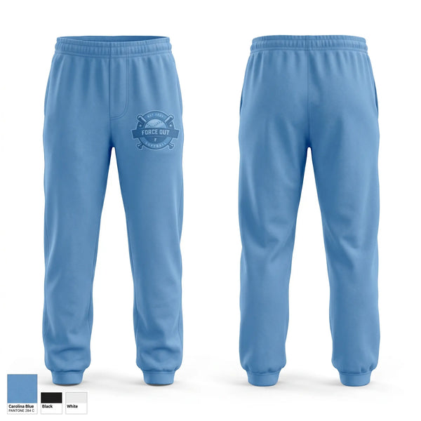 Sweatpants, Force Out, Softball, Teamtime, Team time, sublimation, custom sports apparel, team uniforms, spirit wear, spiritwear, sports uniforms, custom shirts, team store, custom team store, fundraiser sports, apparel fundraiser