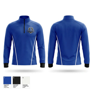 Quarter Zip Jacket, Irvington Ravens, Baseball, Teamtime, Team time, sublimation, custom sports apparel, team uniforms, spirit wear, spiritwear, sports uniforms, custom shirts, team store, custom team store, fundraiser sports, apparel fundraiser