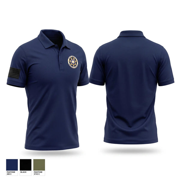 Short Sleeve Performance Polo, Saint Hedwig Marshal's Office, Police, Teamtime, Team time, sublimation, custom sports apparel, team uniforms, spirit wear, spiritwear, sports uniforms, custom shirts, team store, custom team store, fundraiser sports, apparel fundraiser