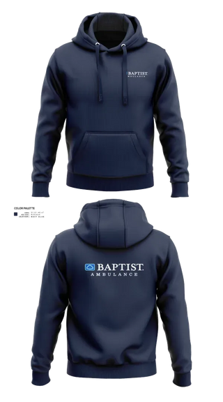 Hoodie, Baptist EMS, EMS/EMT, Teamtime, Team time, sublimation, custom sports apparel, team uniforms, spirit wear, spiritwear, sports uniforms, custom shirts, team store, custom team store, fundraiser sports, apparel fundraiser